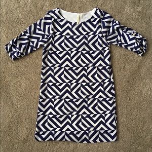 Geometric Pattern Dress